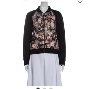 Sachin and Babi Floral Bomber Jacket